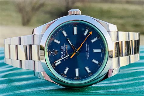 rolex milgauss 116400 m serie|Rolex Milgauss 116400gv blue dial.